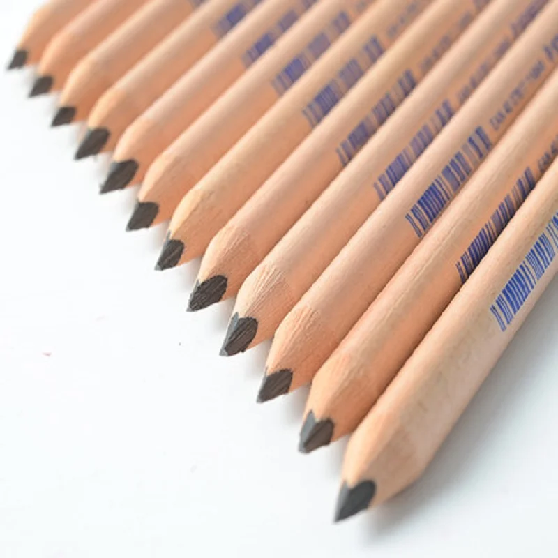 STAEDTLER vaikų pieštuku 119N-HB|2B storio strypas trikampis pieštukas lengvai pjaustomas lengva įdiegti medienos pieštukai 12pcs/daug
